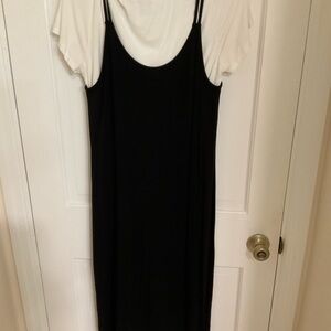 Calvin Klein summer midi dress